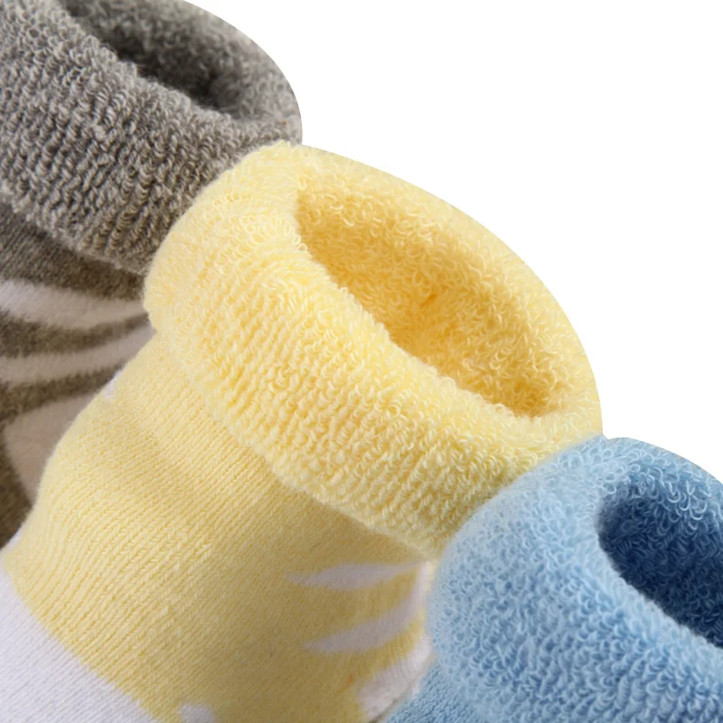 4 предмета толстые зимние носки для малышей мальчиков и девочек теплые хлопковые