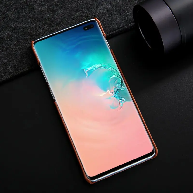 Чехол MAKEULIKE из натуральной кожи для samsung Galaxy S10 Plus, Роскошный Жесткий чехол из кожи аллигатора для телефона, чехол для samsung S10 Plus