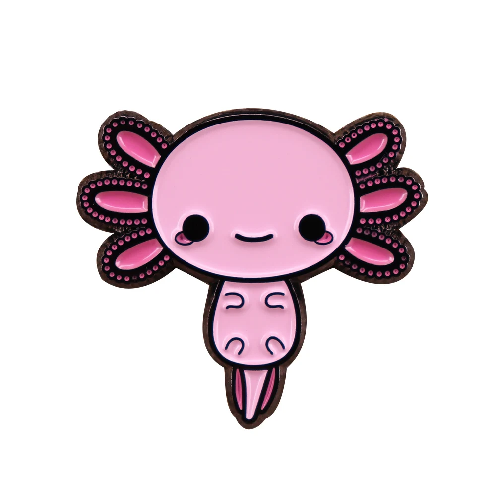 Axolotl эмалированный значок|Булавки и значки| |