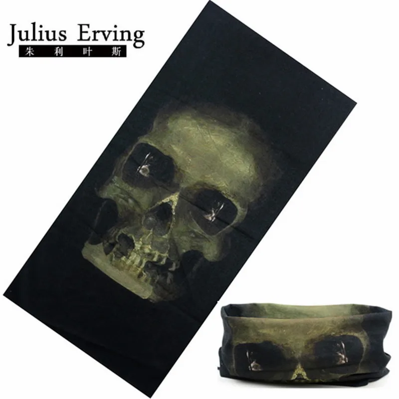 Многофункциональный Бандана мотоцикл повязки на голову с черепом 100% полиэстер