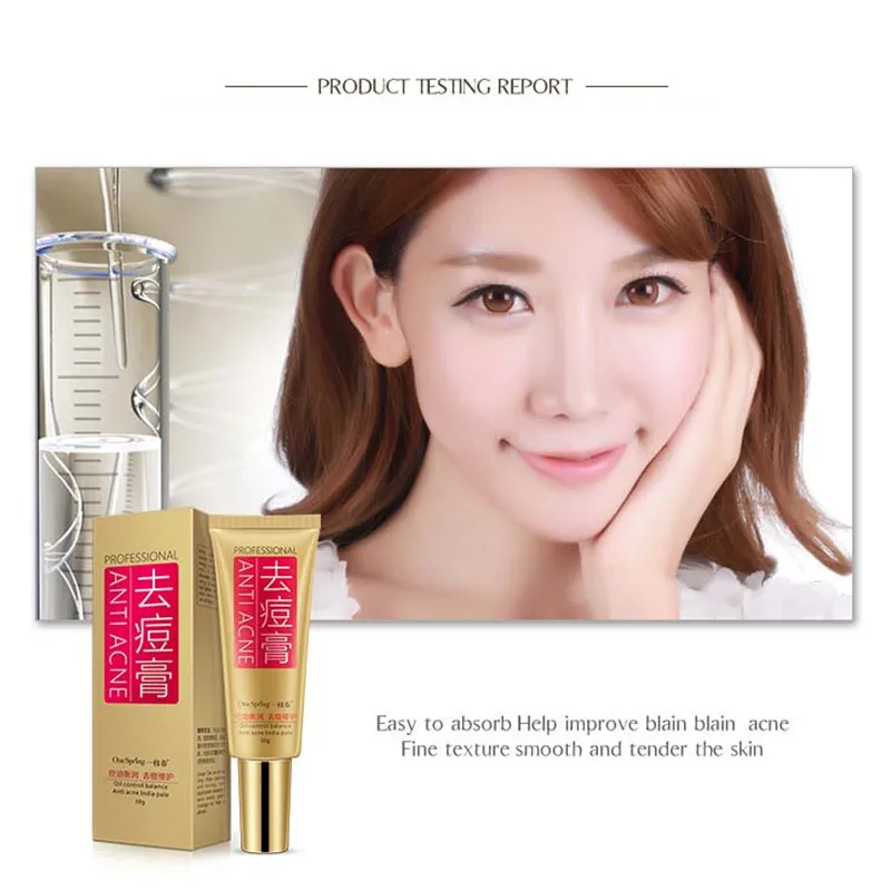 Профессиональный крем для ухода за кожей OneSpring против акне контроль жирности
