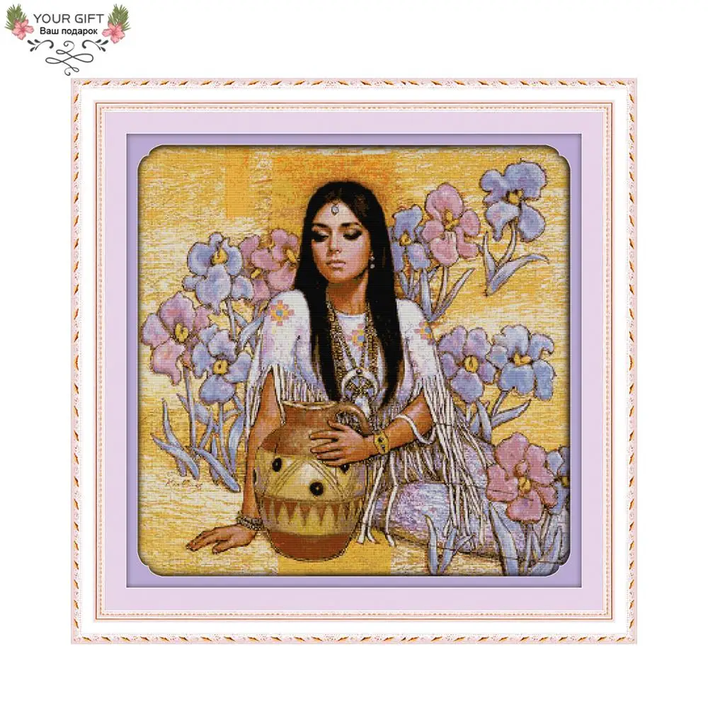 Joy Sunday R929 Бесплатная доставка 14CT 11CT подсчитанные и отпечатанные украшения для
