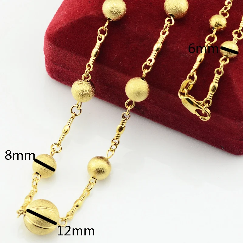 Модное женское ожерелье Модные мужские ювелирные изделия золотого цвета резной