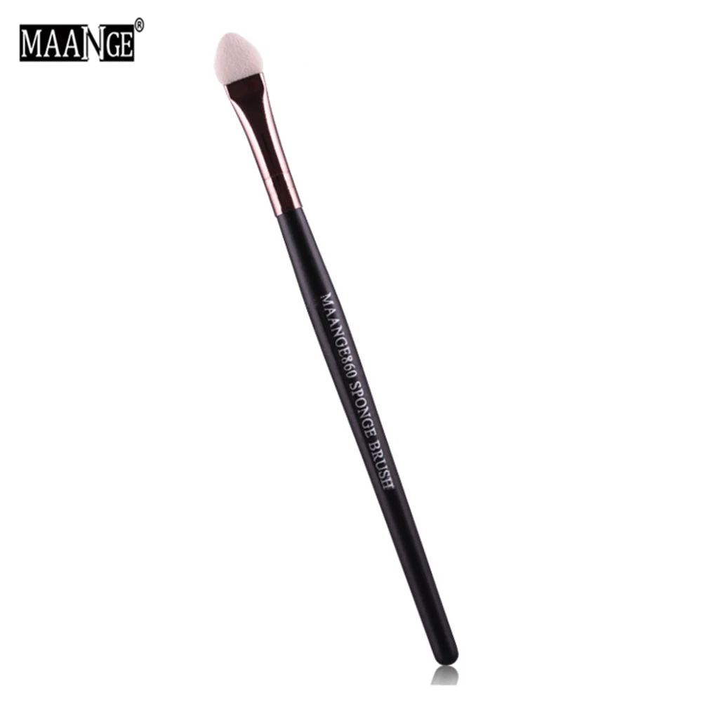 MAANGE губчатая щетка-спонж для век длинная ручка пудра тени косметический