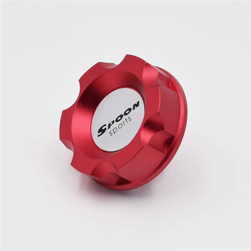 Новая ложка Спортивная алюминиевая крышка для моторного масла топливный