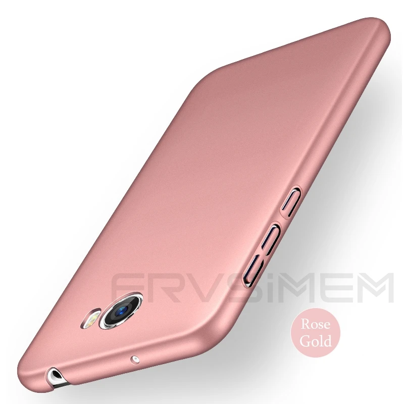 FRVSIMEM Чехол Жесткий PC для huawei Honor 5A LYO-L21 Y6 ii Compact CUN-U29 Y5 II CUN-L21 полный корпус Тонкий чехол PC Матовые чехлы
