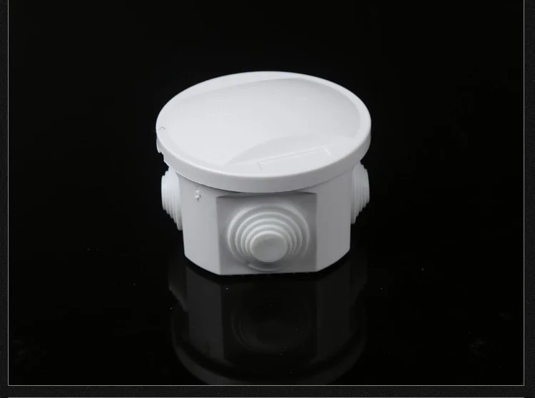 ABS пластик IP65 водонепроницаемая распределительная коробка DIY наружная электрическая Соединительная коробка кабель распределительная коробка для кабелей распределительный щиток