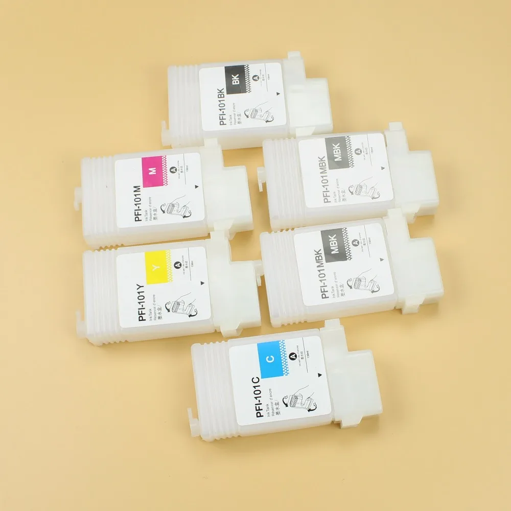 Многоразовые чернильные картриджи для Canon IPF605/650/655/750/755 130 мл чернильный картридж