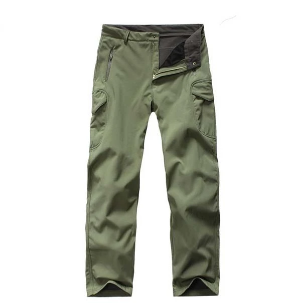 green pants T A D Акула кожа флисовая куртка мужская тактическая куртка водонепроницаемая ветрозащитная охотничья военная куртка брюки - Цвет: green pants