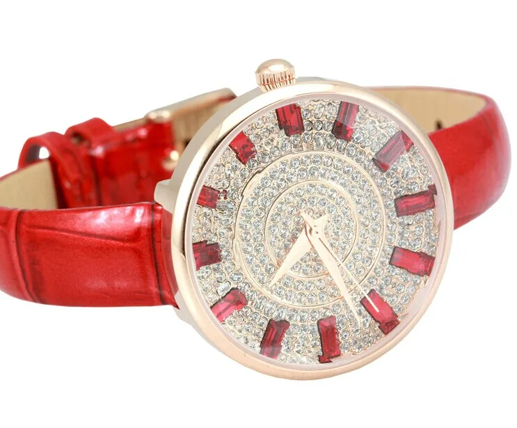 Брендовые корейские стильные тонкие часы на кожаном ремешке повседневные