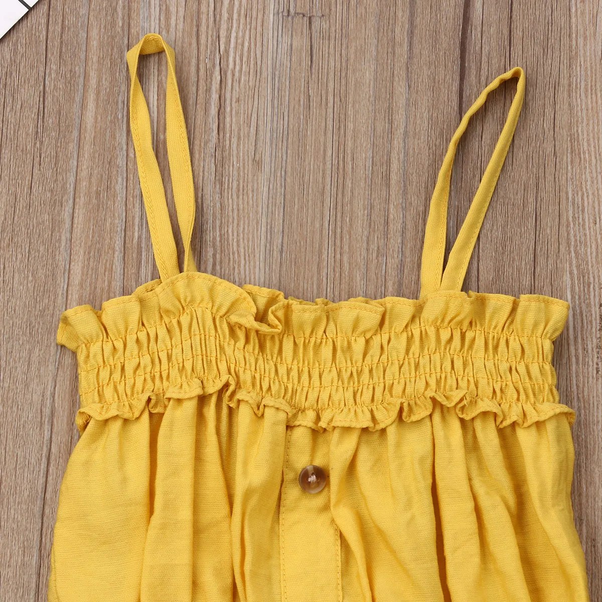 Одежда для маленьких девочек тонкие топы без рукавов на бретельках + длинные