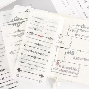 6 листовупаковка, прозрачные наклейки из ПВХ