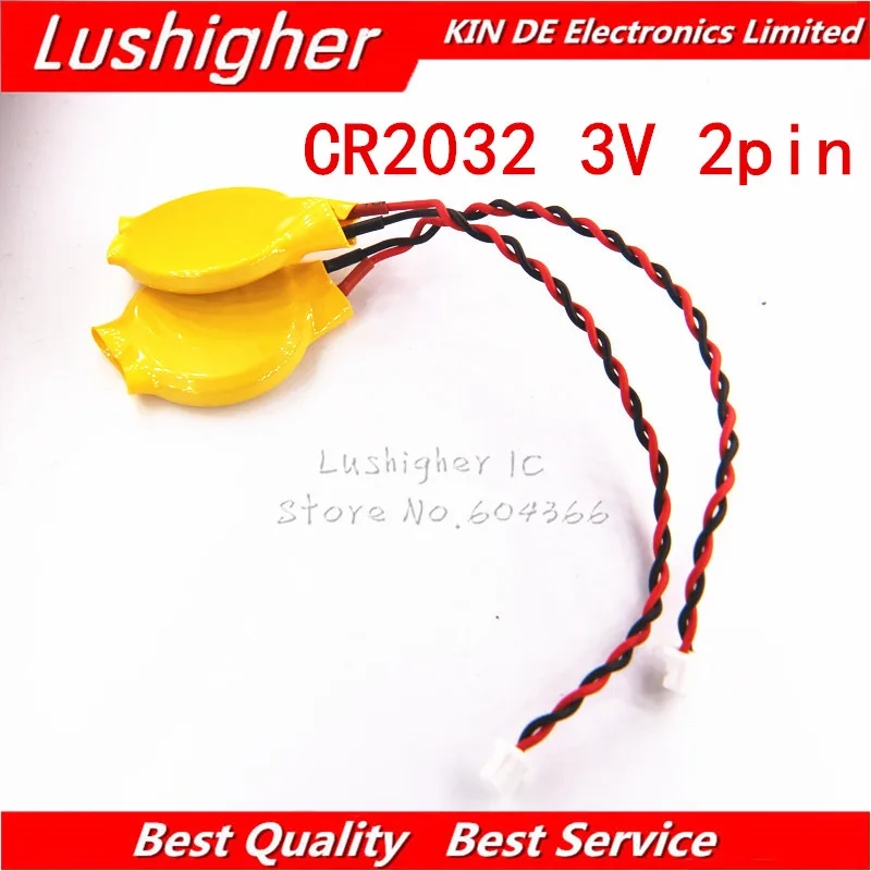 1 шт. CR2032 3 в с 2 контактами|lined button|lined notebook |