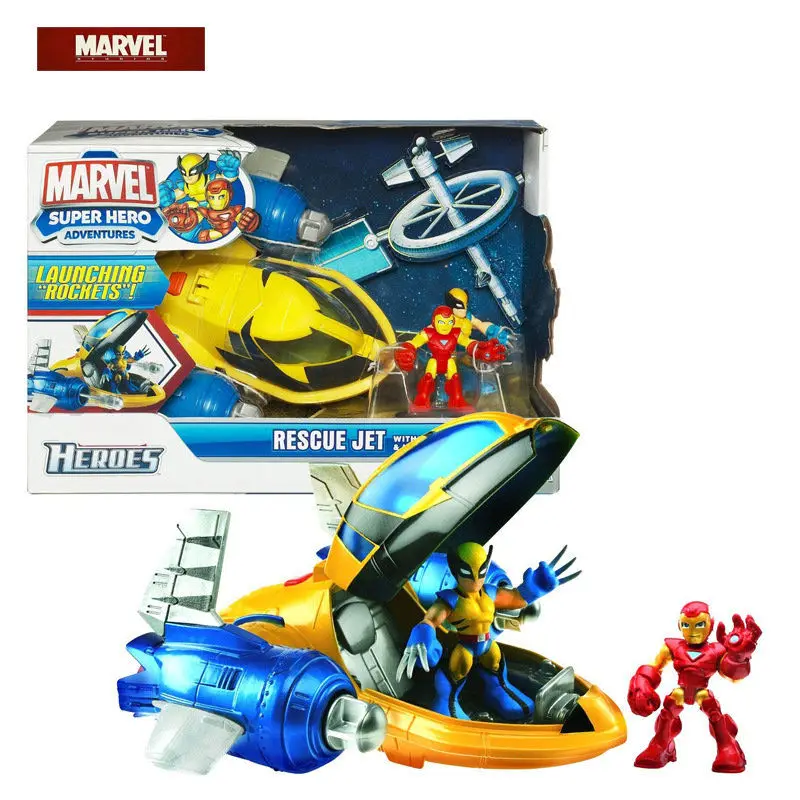 30 см с принтами &quotMarvel&quot &quotМстители&quot &quotГерои Железный человек Росомаха модель