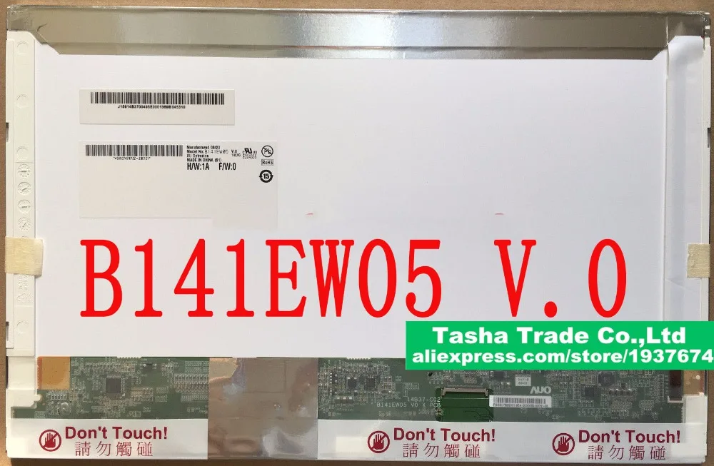 

B141EW05 V.0 B141EW05 V0 ЖК-экран светодиодный дисплей 1280*800 серебряный маленький 40-контактный разъем глянцевый