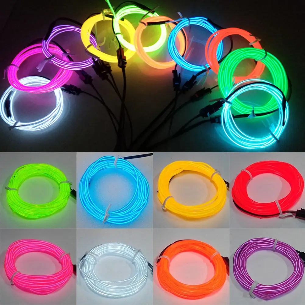 Подробные сведения о неоновом светодиодном светящемся EL проводном световом