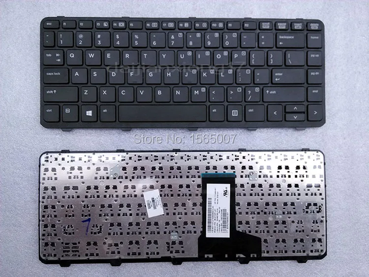 Оригинальная клавиатура для ноутбука HP ProBook 430 G1 английская с рамкой|keyboard parts