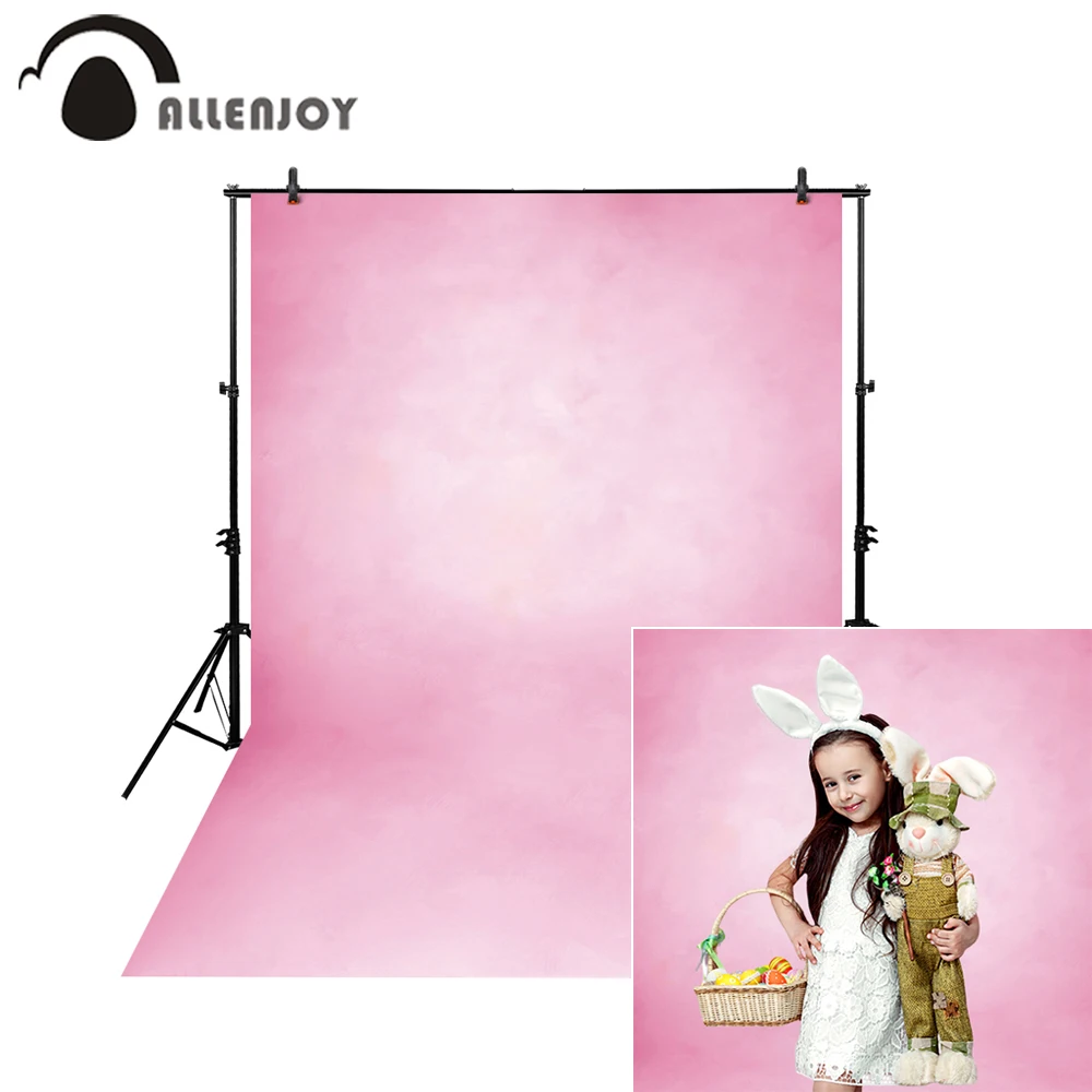 Фотофон Allenjoy розовый чистый цвет старый мастер абстрактный фотостудия