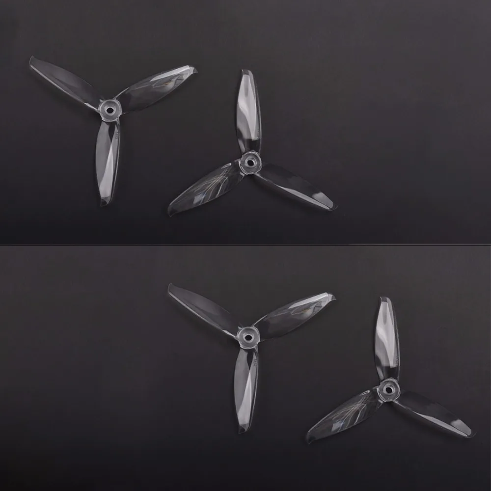 2 пары Gemfan 5152 3 лопастные PC Propeller CW CCW propeller prop для 2205 2206 бесщеточных двигателей FPV
