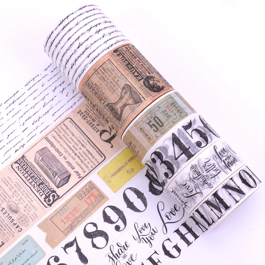 1 шт. винтажный постер на английском языке|Офисный скотч| |