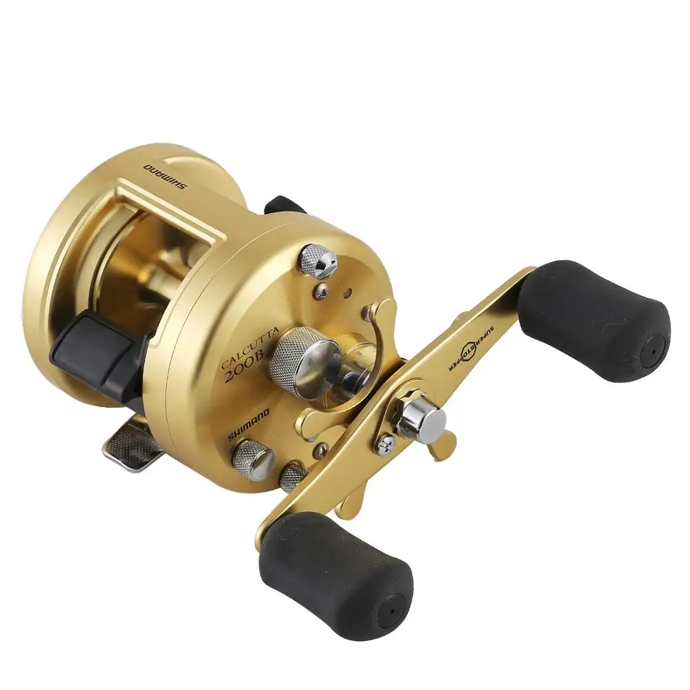 SHIMANO CALCUTTA B 200B 201B катушка для ловли на приманку 4BB 5 кг тянущаяся 6 0: 1 литой барабан