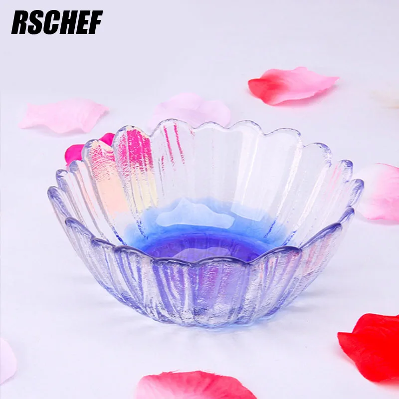1 шт стеклянная чаша для рук изысканная и лаконичная кухонная посуда