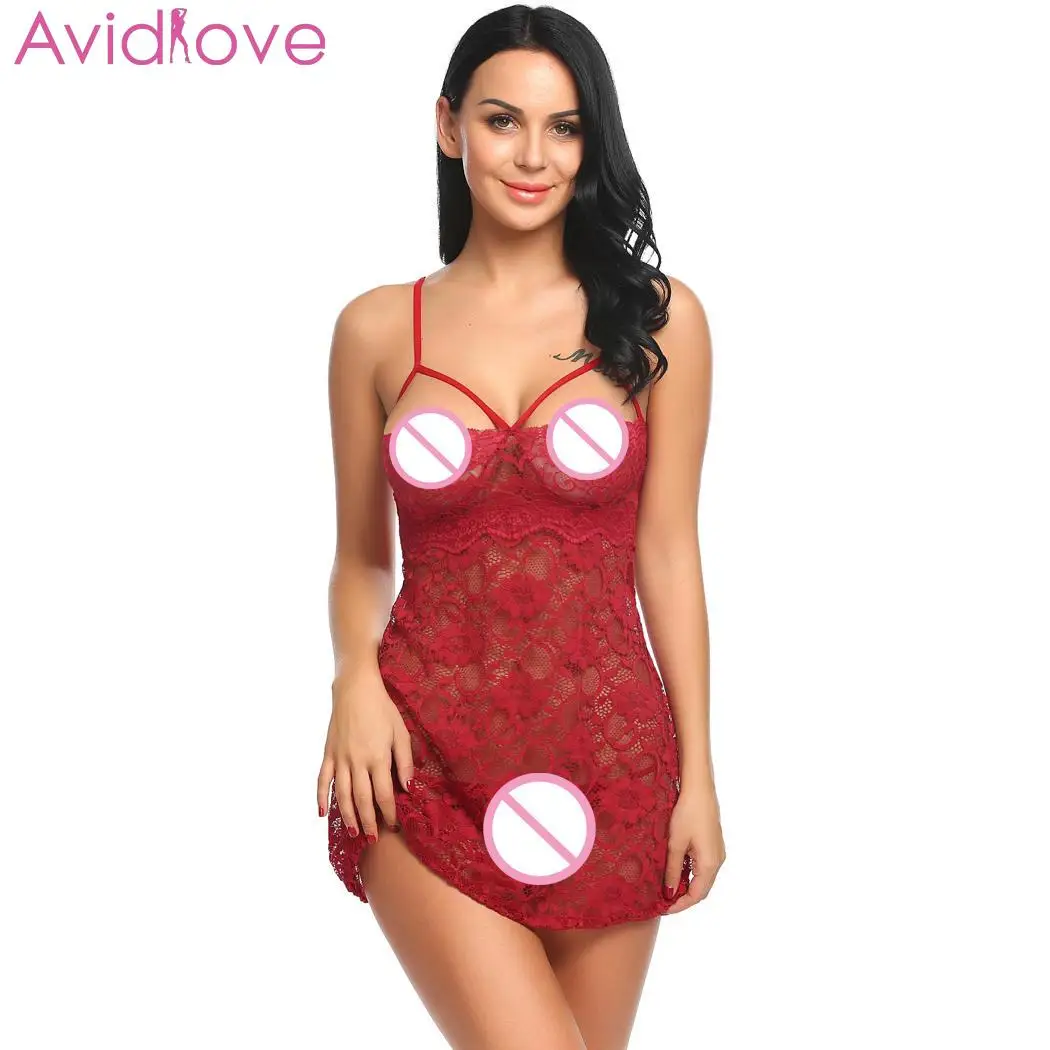 Avidlove женское сексуальное нижнее белье эротические костюмы сорочка для сна