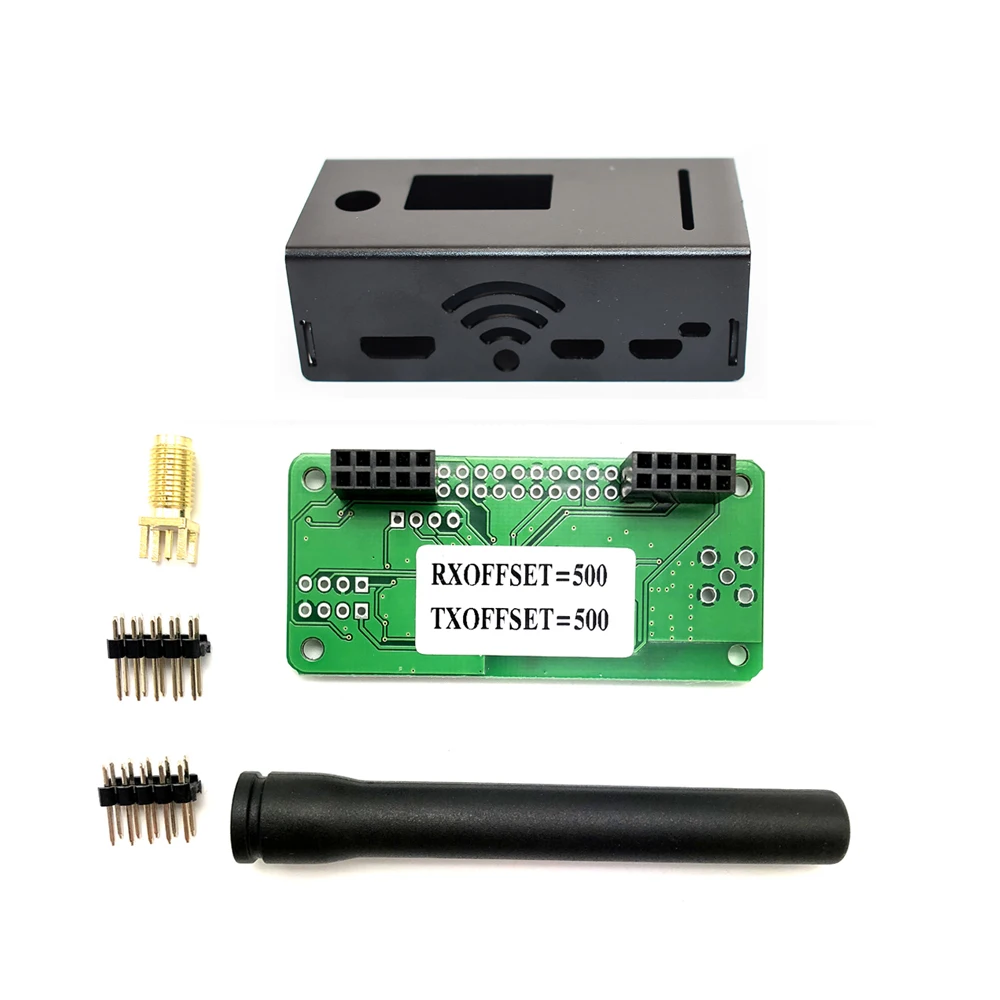 Модуль точки доступа Lusya MMDVM + антенна черный чехол с поддержкой P25 DMR YSF для раций