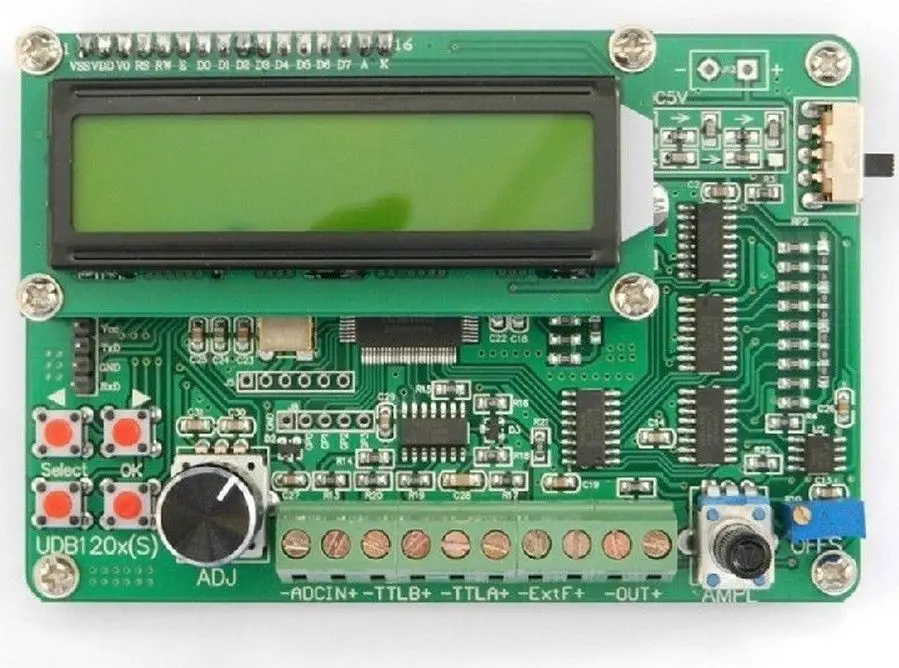 UDB1205S 5MHz DDS Function Signal Generator Source With Frequency Sweep | Электроника