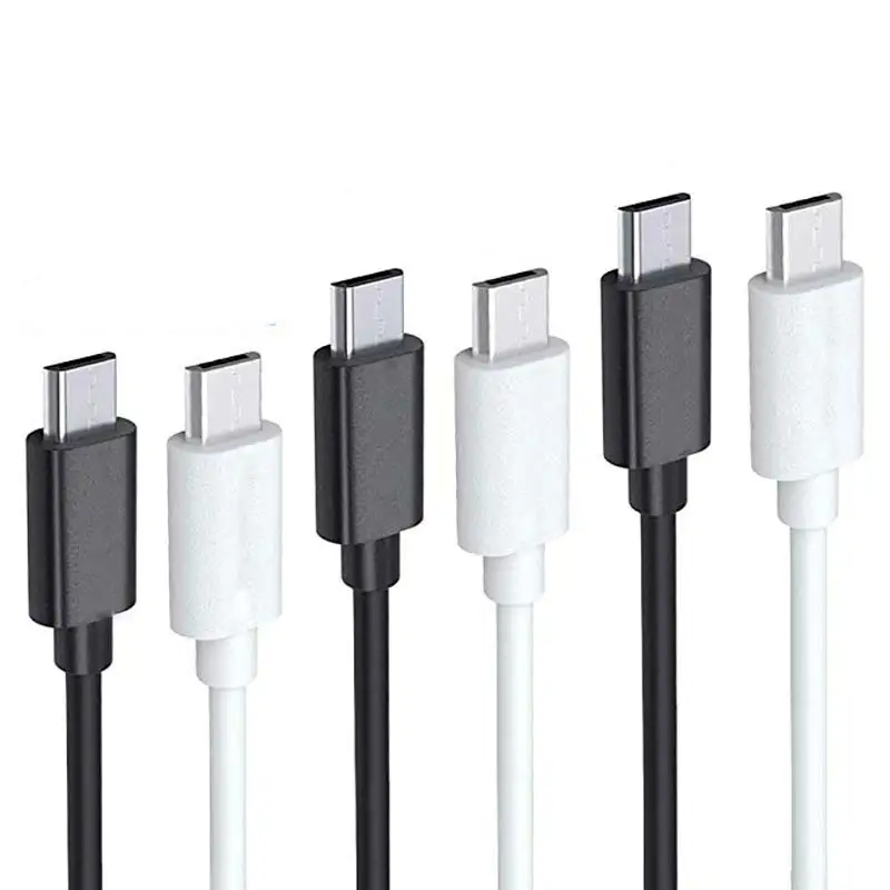 Micro usb-кабель Android(6-Pack) USB для Micro USB кабели высокоскоростной USB2.0 синхронизации и зарядки Кабели для Samsung htc Xbox PS4 - Цвет: Черный