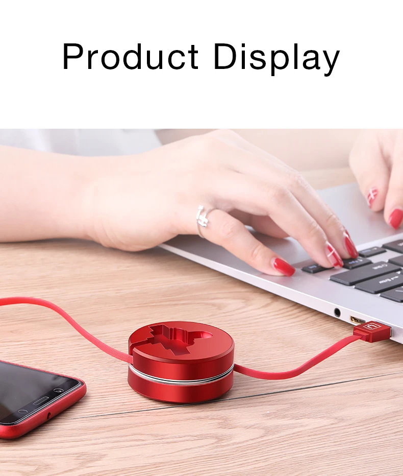 Cafele 3 в 1 Micro usb type C 8 Pin USB кабель для iPhone X 8 7 6 Крест Дизайн выдвижной 100 см USB кабель для Xiaomi huawei