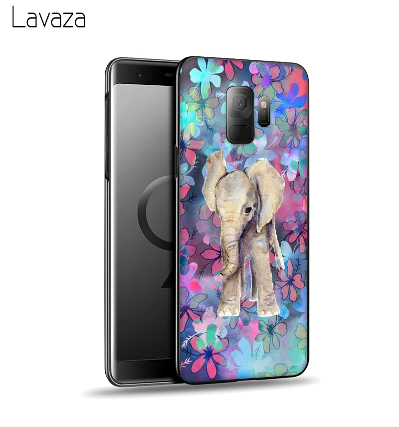 Lavaza Cute Elephant Soft Case for Galaxy A3 A5 2016 2017 A6 plus A7 A8 A9 J6 2018 A10 30 40 50 70 |