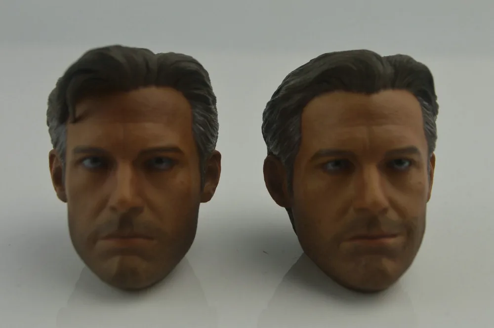 first-rate Ben Affleck 1/6 Head Sculpt x2 for Hot Toys Bruce Wayne Custom Body | Игрушки и хобби