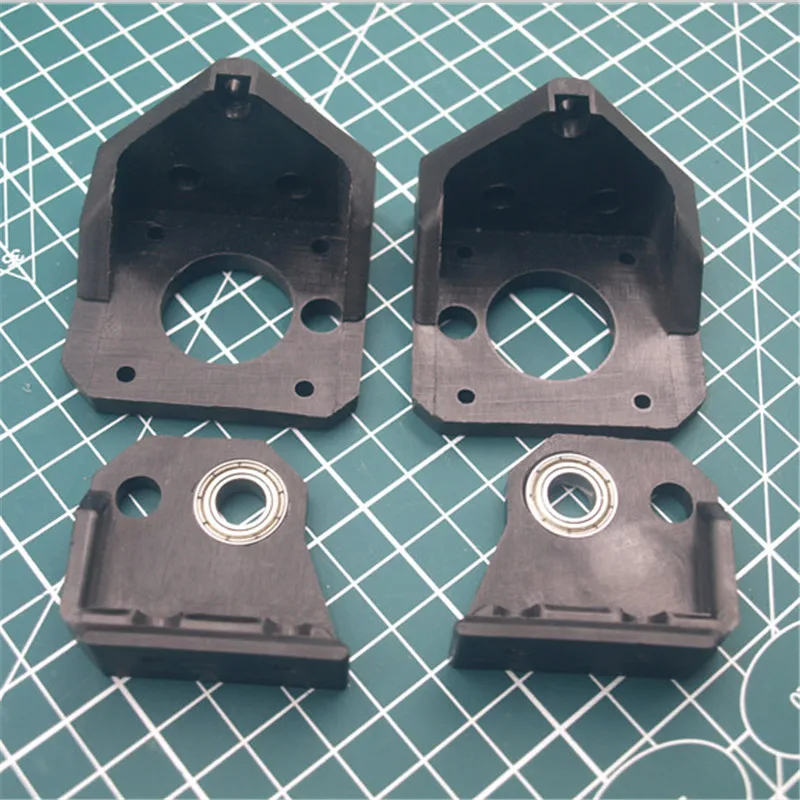 1 компл. Prusa i3 Твердые фиксированные Z оси крепления комплект с 8 мм подшипником для TR8 свинцовый винт Верхняя Нижняя Reprap Prusa i3 MK2/MK2s/MK3 обновление