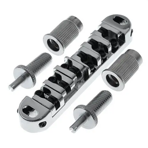 

New Design Tune-o-matic Guitar Bridge Roller Saddle for Electric Guitar Chrome