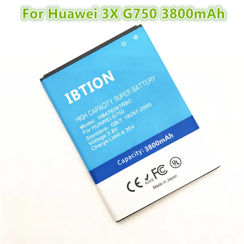 IBTION 3100 мАч HB5K1H Батарея для huawei Ascend ll 2 M865 Sonic U8650 C8650 U8850 | Мобильные телефоны и