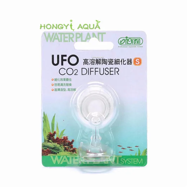 1 шт. ISTA керамический UFO CO2 диффузор L/M/S супер распылитель аквариум пейзаж CO2 поставки тонкий тоньше стоп пролиферация