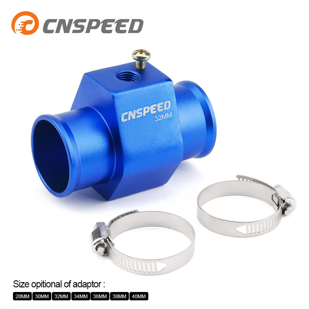 CNSPEED температура воды Соединительный ДАТЧИК трубы датчик температуры радиатора шланг адаптер 40 мм 38 мм 36 мм 34 мм 32 мм 30 мм 28 мм YC100345