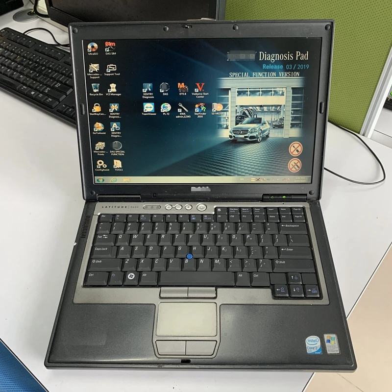 MB Star C5 SD Connect v3.2021 программное обеспечение DAS/WIS/DTS Monaco/HHT Usfed ноутбук D630 для