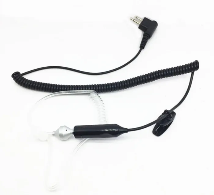 RU espiral de conducción aire auriculares separados Bluetooth для motorola GP2000. .. GP2100. GP300 GP 308 GP68. GP8|Рации| |