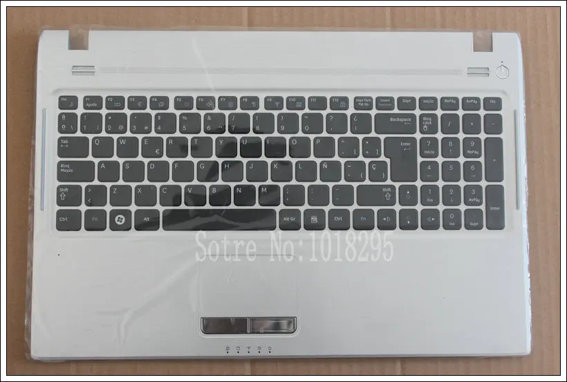 NEW For Samsung NP-Q530 Q530 Q530-Aura Star Q530-JT01 Palmrest Cover Spanish Latin SP/LA Laptop Keyboard Touchpad BA75-02582d | Компьютеры