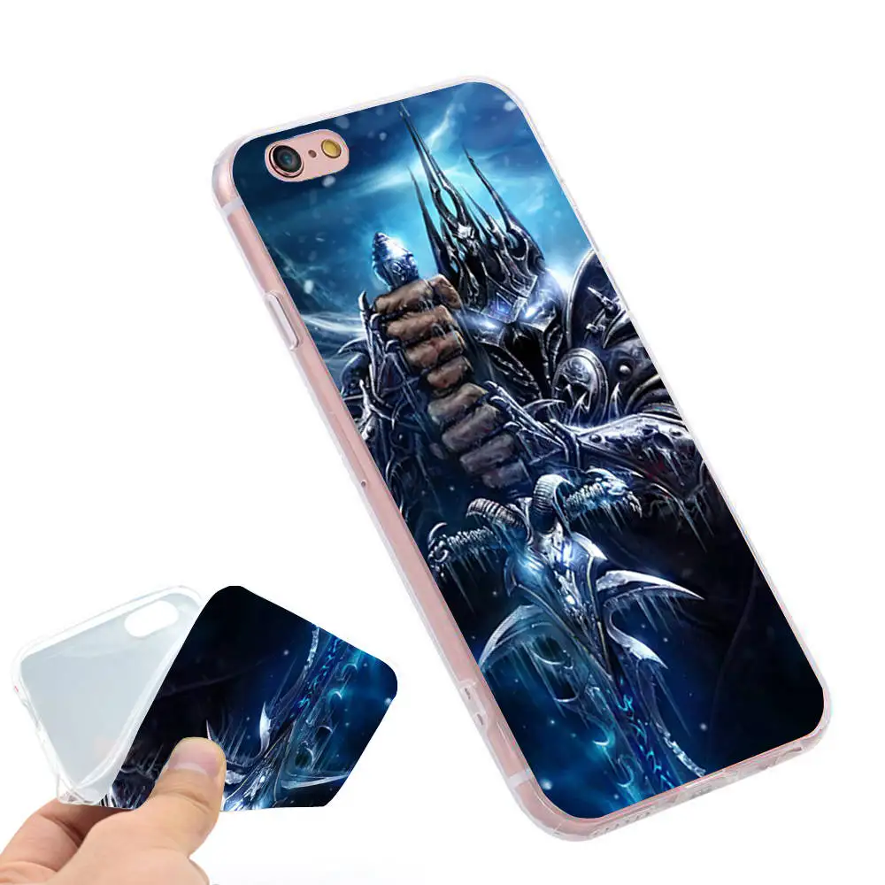 Minason World Of Warcrafts чехол Wows Horde Alliance для iPhone X 5 S 5S XR XS Max SE 6 6S 7 8 Plus Мягкий силиконовый чехол для телефона s