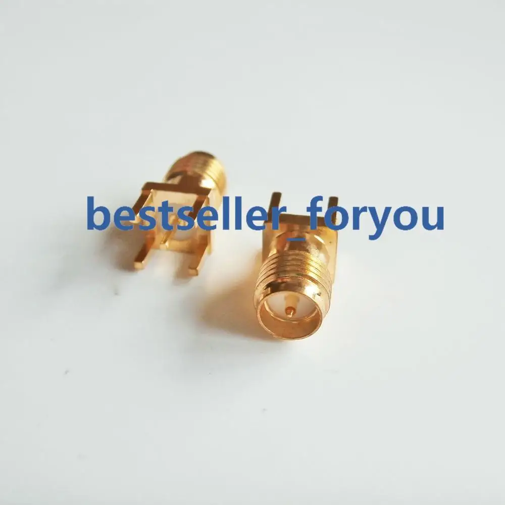 1 шт. PCB крепление RP SMA RPSMAFemale Джек Прямой разъем РЧ коаксиального адаптера|connector