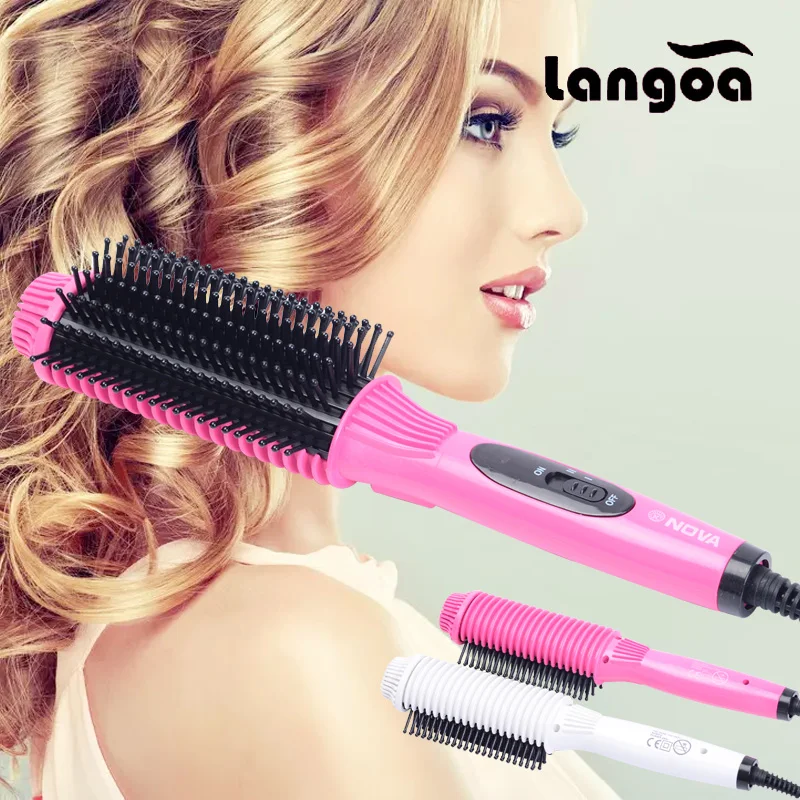 Щипцы для завивки волос щетка выпрямления инструменты укладки профессиональная