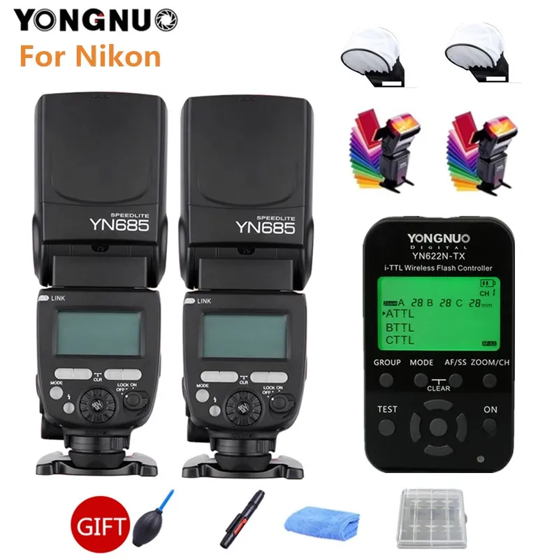 Беспроводная вспышка YONGNUO YN685N Speedlit YN685 из быстрорежущей стали с TTL вспышкой и