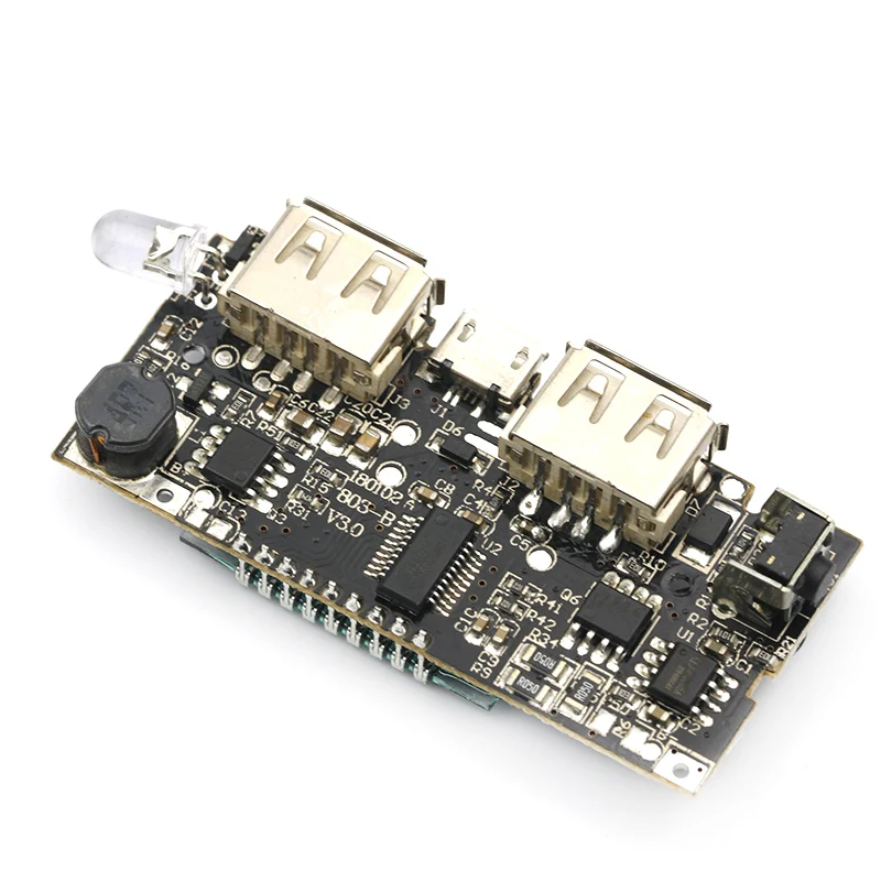 Автоматическая защита! Два порта USB 5V 1A 2.1A мобильный Мощность банка 18650 Литий Батарея Зарядное устройство цифровой доска ЖК-дисплей зарядный модуль