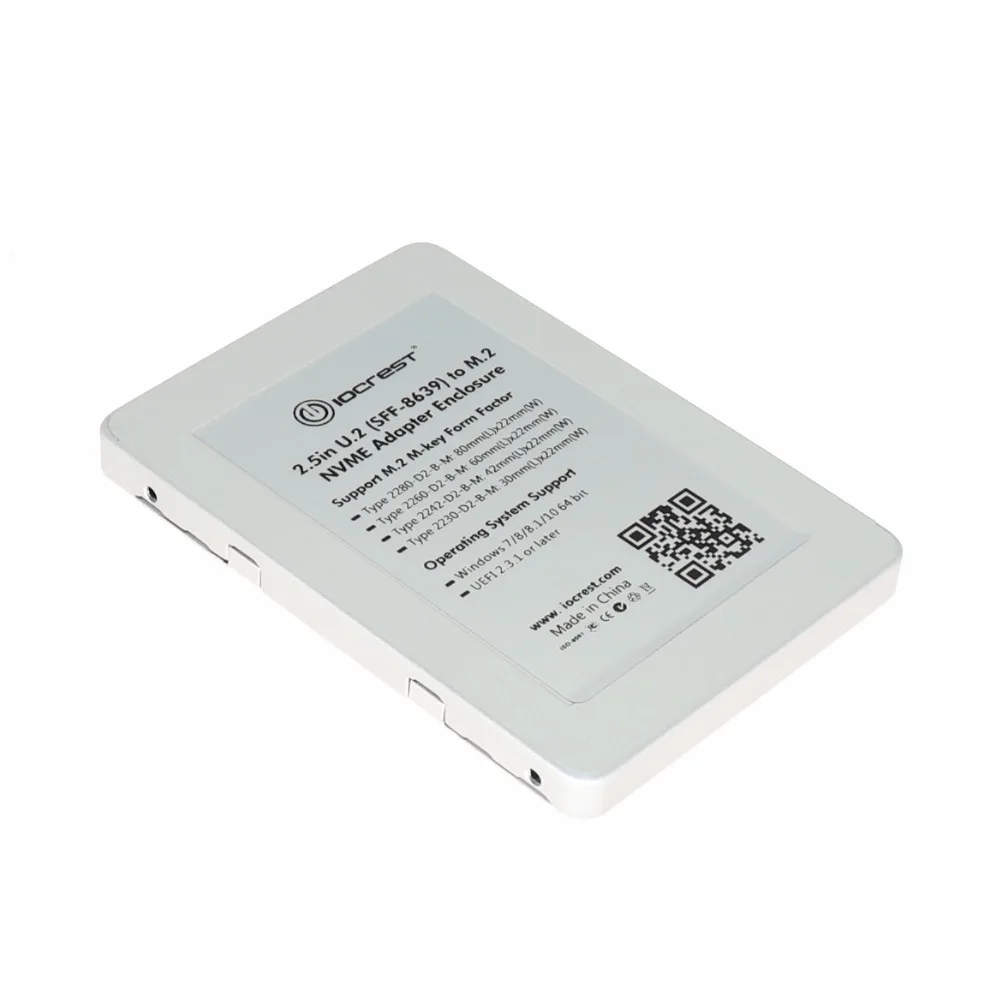 U.2 (SFF 8639) к M.2 NVMe PCI e express I/F SSD адаптер HDD с корпусом|Платы расширения| |