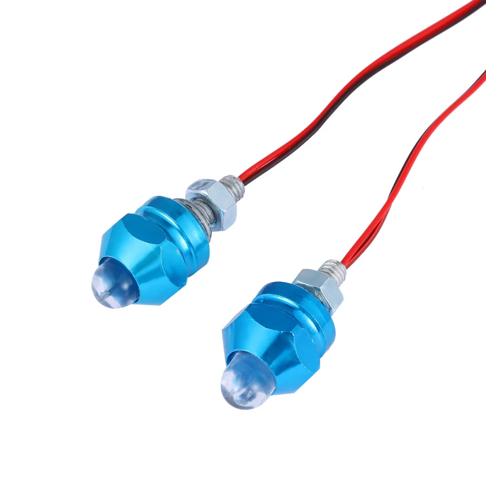 1 пара/2 шт. AC/DC 12V индикатор сигнала поворота мотоцикла RGB светодиодный