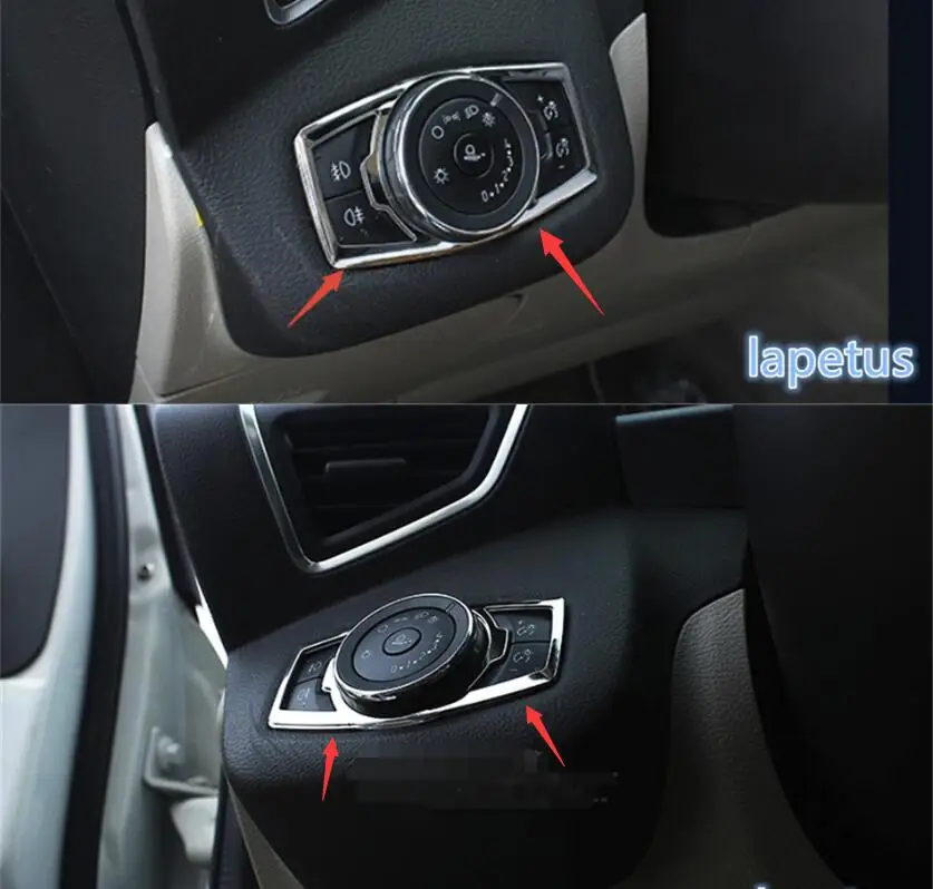Аксессуары Lapetus из нержавеющей стали подходят для Ford Explorer 2011 - 2019 фары лампы