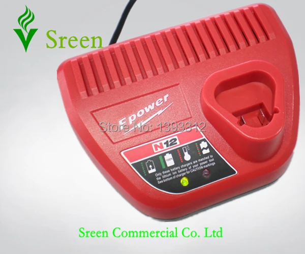 Мощность инструмент Батарея Зарядное устройство Замена для Милуоки 12 В (10 8 В)